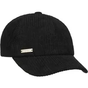 Czapki i chusty sportowe męskie - Czapka Sztruksowa Uni Soft by Seeberger, czarny, One Size - miniaturka - grafika 1