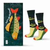 Skarpetki męskie - Skarpetki męskie SOXO Okoń w opakowaniu-40–45 - miniaturka - grafika 1