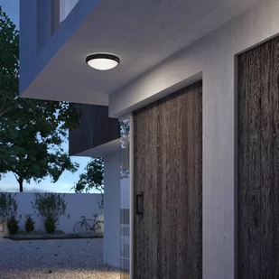 Philips Doris zewnętrzna LED IP54 4 000 K czarna - Lampy ogrodowe - miniaturka - grafika 1