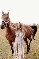 Sukienki - Makramowa sukienka STELLA - miniaturka - grafika 1