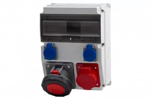 Rozdzielnia Siła Caja 32A 5p, 63A 5p, 2x230V 12M - Bezpieczniki elektryczne - miniaturka - grafika 1