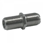 Akcesoria TV-SAT - Przejściówka "F"  Televes żeńskie – żeńskie (beczka) ref. 4173 - miniaturka - grafika 1