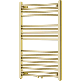 Mexen Mars grzejnik łazienkowy 900 x 600 mm, 340 W, złoty - W110-0900-600-00-50 - Grzejniki łazienkowe - miniaturka - grafika 1