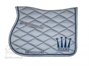 Spooks Potnik CROWN grey/navy- - Akcesoria jeździeckie - miniaturka - grafika 1