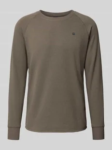 Bluzka z długim rękawem o kroju regular fit z efektem dzianiny model ‘Jirgi’ - Koszulki męskie Bluzka z długim rękawem o kroju regular fit z efektem dzianiny model ‘Jirgi’ - Koszulki męskie - miniaturka - grafika 1