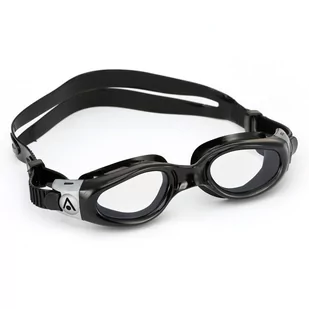 Okulary na Basen Aqua Sphere Kaiman Compact Small Black Clear - Pływanie - miniaturka - grafika 1