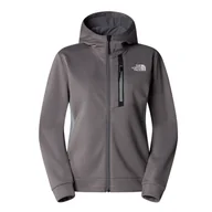 Bluzy sportowe damskie - Damska BLUZA POLAROWA THE NORTH FACE W MA FZ FLEECE NF0A893UW2O1 – Szary - miniaturka - grafika 1