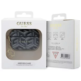Guess GUAP2PGCE4CK AirPods Pro 2 cover czarny/black GCube Charm - Akcesoria do słuchawek - miniaturka - grafika 4