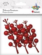 Zabawki kreatywne - Dekoracje Florystyczne Gałązka Winobluszczu Czerwona Titanum - miniaturka - grafika 1