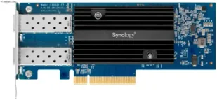 Synology Karta sieciowa E10G21-F2 2xSFP+ 10Gbps PCI-e 3.0 x8 Full Duplex E10G21-F2 - Karty sieciowe do serwerów - miniaturka - grafika 3