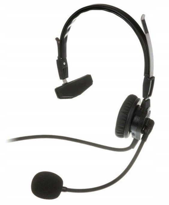 Snopy Telex PH-88 Headset jednouszny z mikrofonem gęsia szyja 4-pin XLR
