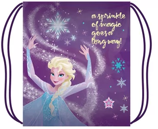 Eurocom Worek na kapcie Elsa Kraina Lodu - Worki na buty - miniaturka - grafika 2