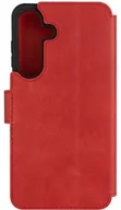 Etui i futerały do telefonów - Fixed Etui zamykane z naturalnej skóry ProFit do Galaxy S25 Plus, czerwone - miniaturka - grafika 1