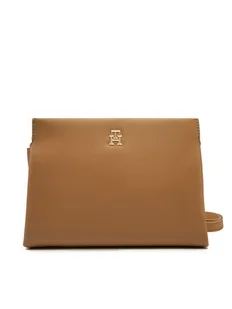 Tommy Hilfiger Torebka Th Legacy Mini Crossover AW0AW17225 Brązowy - Torebki damskie - miniaturka - grafika 1