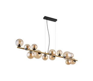 Globo 56135-13H - LED Żyrandol na lince RIHA 13xG9/3,5W/230V dymny/brązowy - Lampy sufitowe - miniaturka - grafika 1