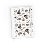 Notesy i bloczki - Notes w linię Harry Potter 041 Harry Potter Biały - miniaturka - grafika 1