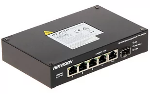 HIKVISION Switch PoE DS-3T0306HP-E/HS 4-portowy DS-3T0306HP-E/HS - Switche - miniaturka - grafika 1