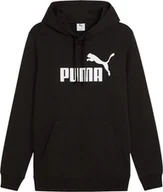 Bluzy męskie - Bluza męska Puma ESS No.1 Logo Hoodie TR czarna 682572 01 XL - miniaturka - grafika 1