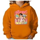 Bluzy dla dziewczynek - BLUZA DZIECIĘCA HUNTRIX SAJA BOYS 104 Z KAPTUREM BAWEŁNIANA JAKOŚĆ - miniaturka - grafika 1