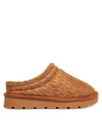 Buty dla dziewczynek - MICHAEL Michael Kors Kapcie MK03782220 Brązowy - miniaturka - grafika 1