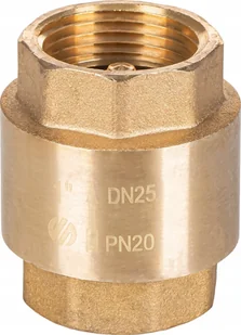 Zawór zwrotny STOP z zamknięciem metalowym GW/GW 1GW x 1GW - Zawory i kraniki - miniaturka - grafika 1