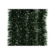 Ozdoby bożonarodzeniowe - Girlanda choinkowa z aplikacją biała Ø10 cm, 2 m - miniaturka - grafika 1