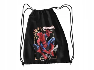WOREK DO SZKOŁY WF/BUTY SPIDERMAN + IMIĘ - Worki na buty - miniaturka - grafika 1