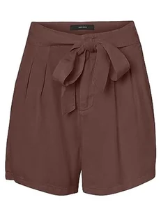 VERO MODA Szorty damskie Loose Fit, Sable/, XS - Spodenki damskie - miniaturka - grafika 1