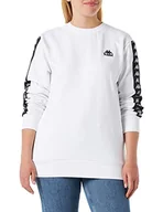 Bluzy męskie - Kappa Męska bluza o regularnym kroju, Caviar, M - miniaturka - grafika 1