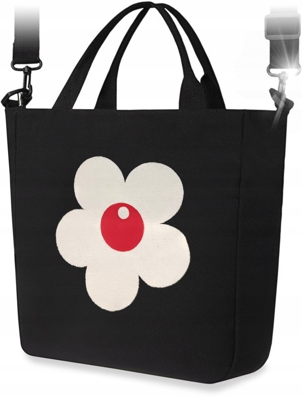 Torebka Listonoszka Torba Worek Shopper Płócienna Młodzieżowa Dziewczynki