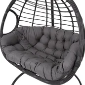 Poduszki ogrodowe - Poduszka na fotel wiszący podwójna D031-26CW PATIO - miniaturka - grafika 1