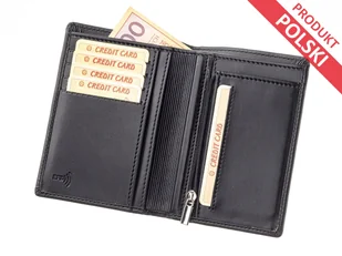 Etui ,portfel na karty płatnicze i bilon z ochroną,,RIFD,, - Etui na dokumenty i karty - miniaturka - grafika 1