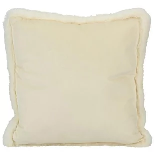 Poduszka Velvet biała 45x45 cm - Poduszki dekoracyjne - miniaturka - grafika 1