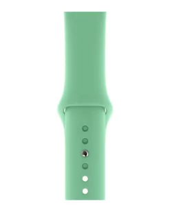 Pasek do Apple Watch 38/40/41mm silikonowy - miętowy - Akcesoria do smartwatchy - miniaturka - grafika 1