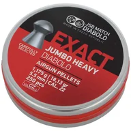 Amunicja do wiatrówek - Śrut JSB Exact Jumbo Heavy 5.52mm, 250szt (546287-250) - miniaturka - grafika 1