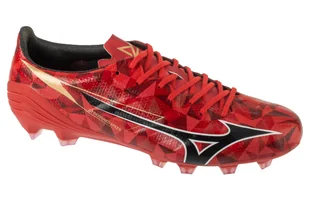 Mizuno Alpha II Pro FG P1GA256460, Męskie, buty piłkarskie - korki, Czerwony - Piłka nożna - miniaturka - grafika 1