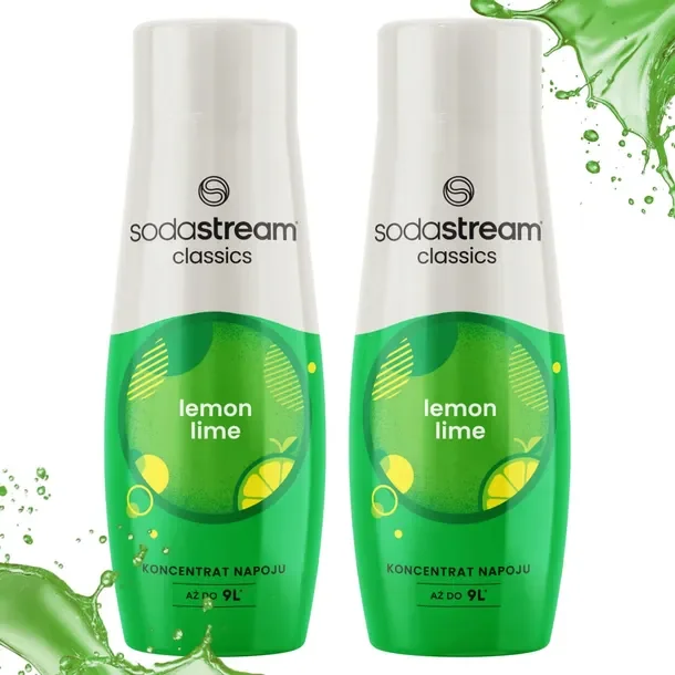2x Syrop Sodastream Do Saturatora Terra Koncentrat 9l Napoju Z 440ml Soku