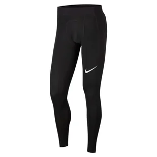 Nike Męskie spodnie z podszewką, czarne, białe, L - Spodenki męskie - miniaturka - grafika 1