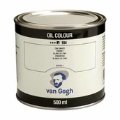 Farby i media malarskie - Talens Talens Van Gogh farba olejna 500ml 104 Zinc white 2181043 - miniaturka - grafika 1