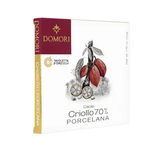 Domori czekolada ciemna Criollo Porcelana 50g - Czekolada - miniaturka - grafika 1