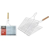 Ruszty - Ruszt do grillowania burgerów stalowy kod: O-489162 + Sprawdź na SuperWnetrze.pl - miniaturka - grafika 1