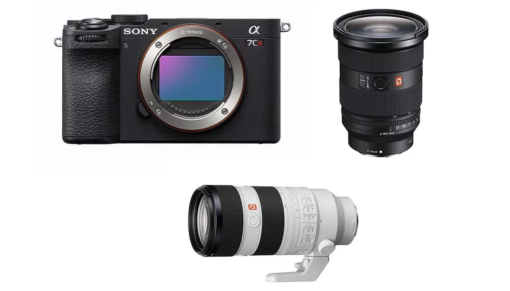 Sony A7CR Czarny inne zestawy