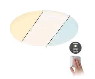 Plafon bezramkowy VELUNA Round VariFit LED 17W 3000-6500K IP44 - Lampy sufitowe - miniaturka - grafika 1