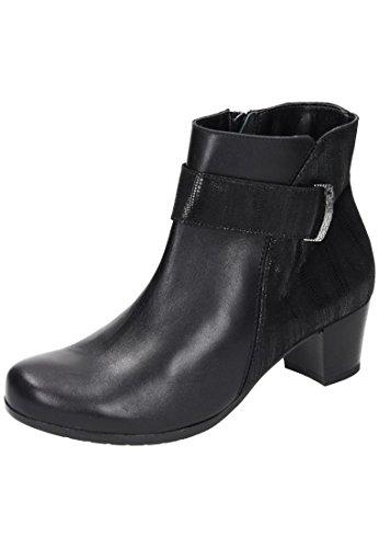 Comfortabel Damskie botki, czarny, 37.5 EU