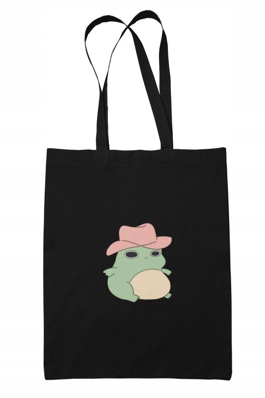 TORBA Shopper żabka żaba Torba Bawełniana Eko 6