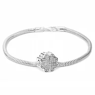 Bransoletki - Bransoletka srebrna do Pandora charms 20 cm B140 - miniaturka - grafika 1