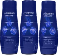Syropy i koncentraty owocowe - 3x Syrop do SodaStream Cola bez cukru 440ml - miniaturka - grafika 1