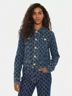 Kurtki damskie - Marciano Guess Kurtka jeansowa Bea 4YGL21 7145A Granatowy Regular Fit - miniaturka - grafika 1