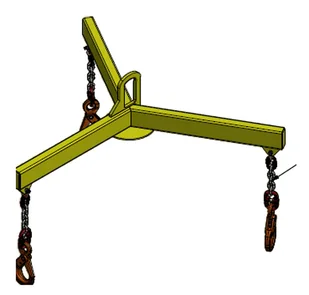 Trawers trójramienny (udźwig: 1000 kg, ramię: 500mm) 33982799 - Wyposażenie gospodarstwa rolnego - miniaturka - grafika 1