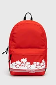 Plecaki - Superdry plecak damski kolor czerwony duży wzorzysty - miniaturka - grafika 1